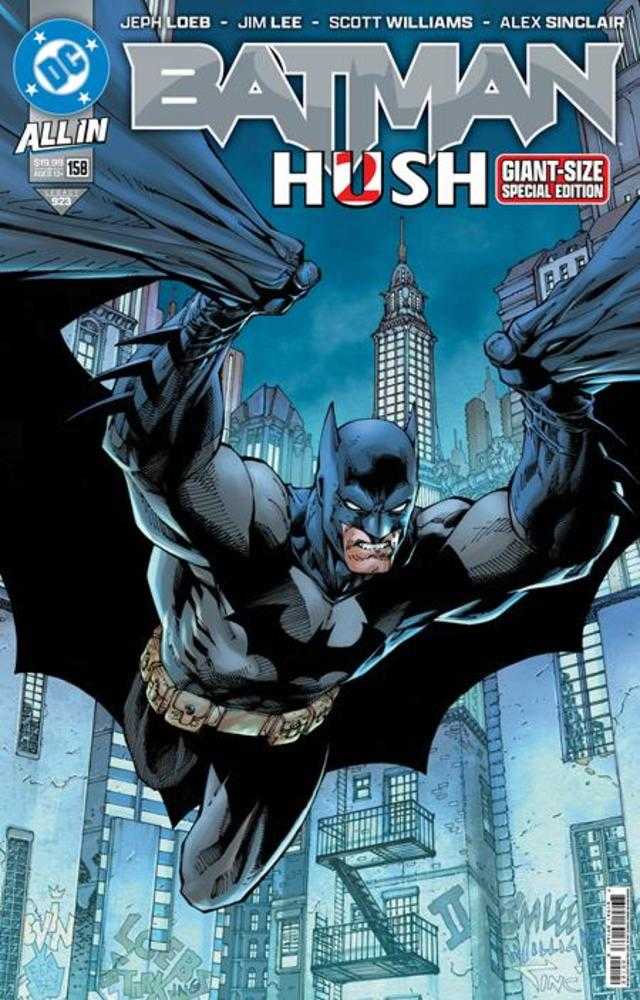 Batman #158 Giant Sized Special Edition 2nd Print Cover B Jim Lee Foil