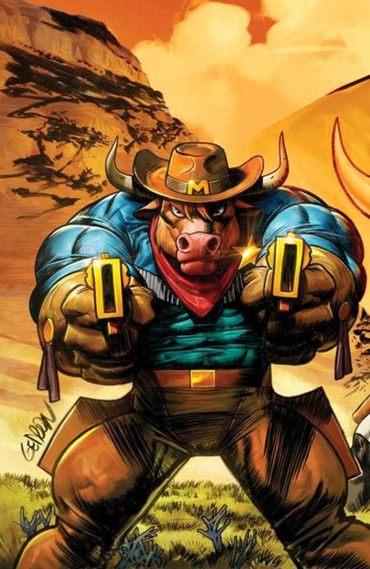 Wild West Cow Boys Of Moo Mesa #1 (Of 4) Cover G 1 in 10 Juan Gedeon Interlocking Full Art Variant