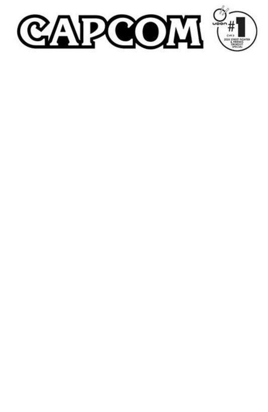 2025 Street Fighter & Friends Swimsuit Special #1 (One Shot) Cover D Blank Sketch Variant