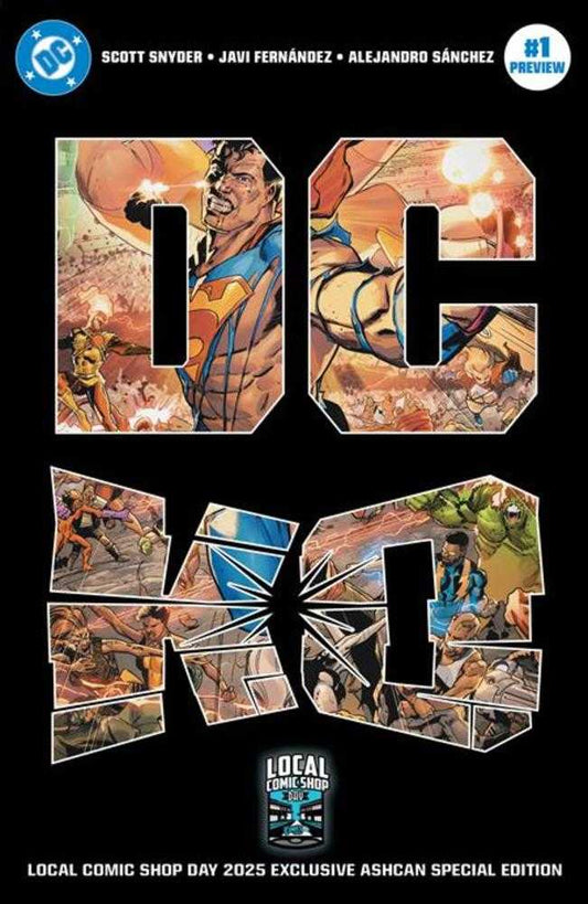 DC K.O. Ashcan #1 2025 Local Comic Shop Day Exclusive Cover A Javi Fernandez
