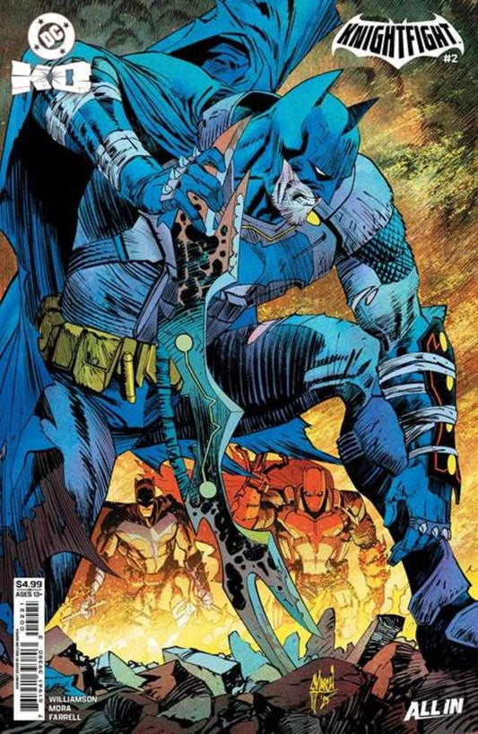 DC K.O. Knightfight #2 (Of 4) Cover B Guillem March Card Stock Variant