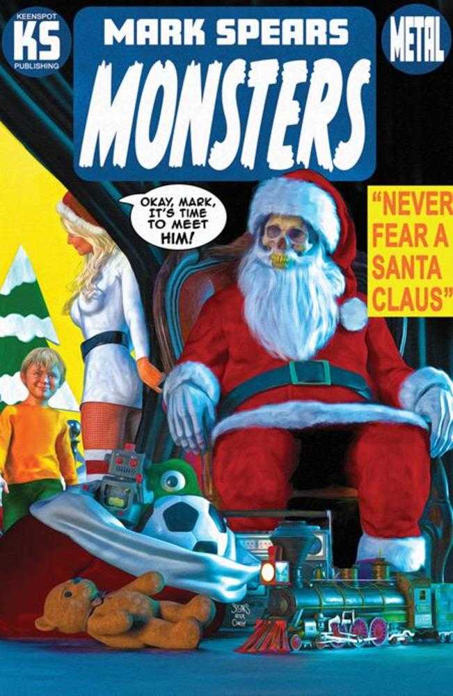 Mark Spears Monsters #4 2nd Print Cover B Mark Spears Witching Hour Homage Metal Variant