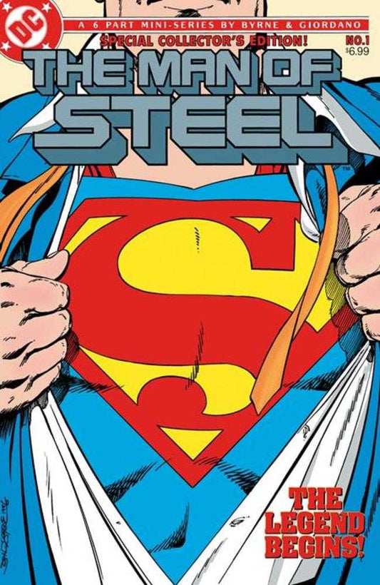 Man Of Steel #1 Facsimile Edition Cover C John Bryne Foil Variant