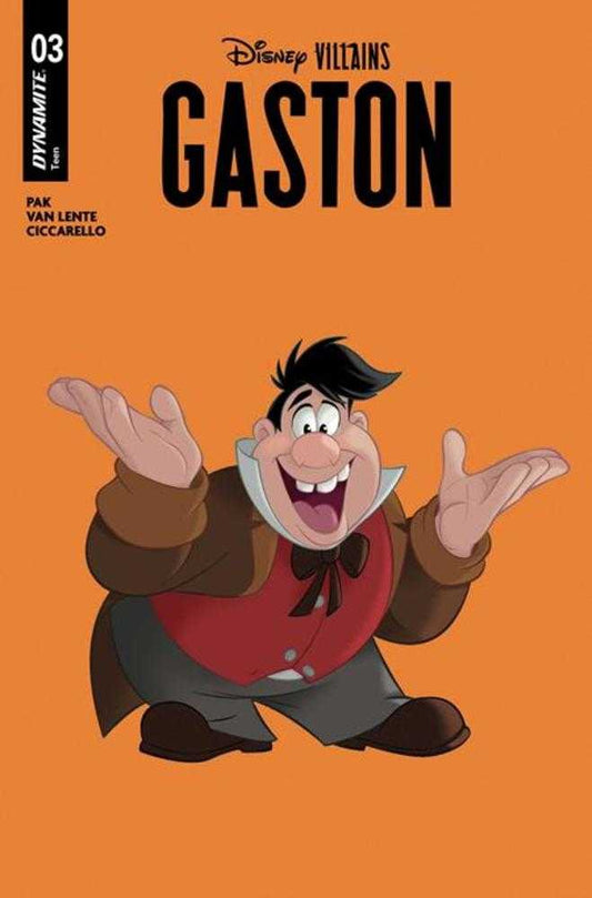 Disney Villains Gaston #3 Cover B Animation Art Variant