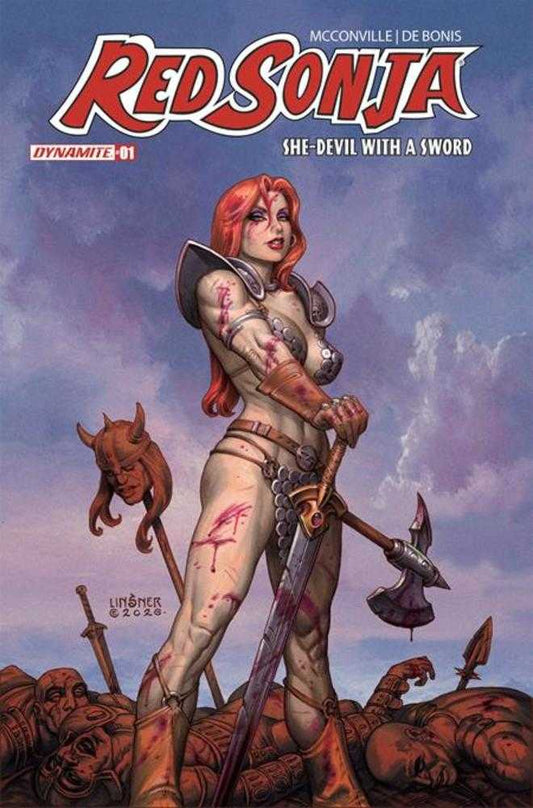 Red Sonja She Devil With A Sword #1 Cover C Joseph Michael Linsner Variant