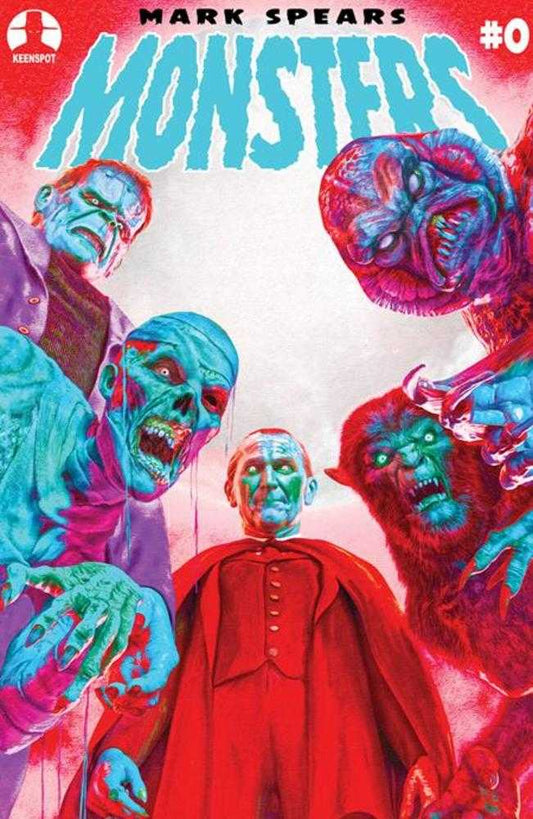 Mark Spears Monsters #0 Deluxe Edition (One Shot) Cover E Mark Spears The Squad Variant