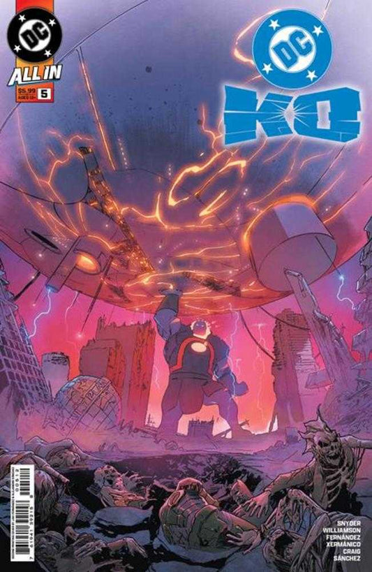 DC K.O. #5 (Of 5) 2nd Print Cover A Javier Fernandez