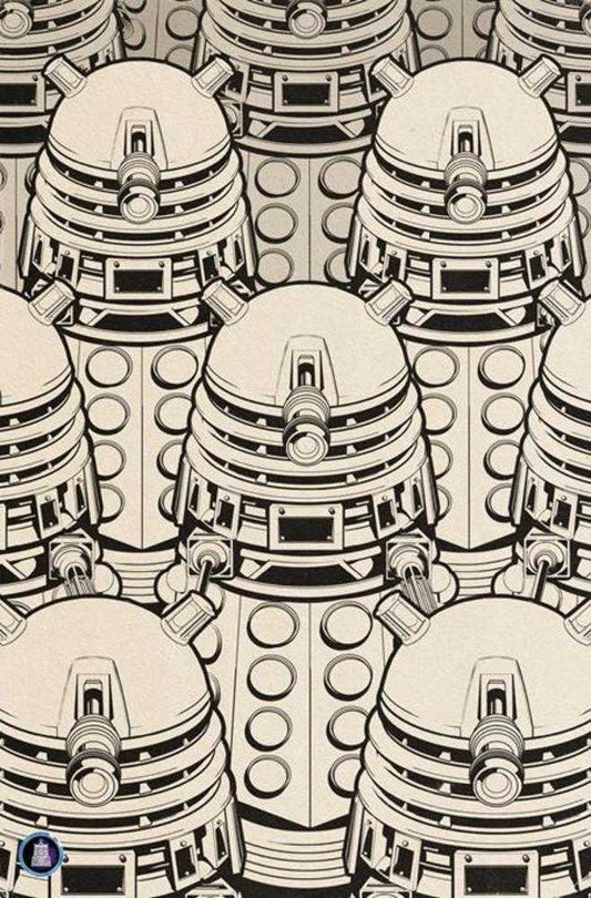 Doctor Who Circuit Breaker #1 (Of 2) Cover E Flops Takeover Color Your Own Cardstock Variant