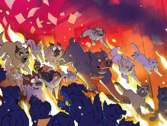 Feral #25 Cover F Trish Forstner & Tone Rodriguez Foil Wraparound Variant