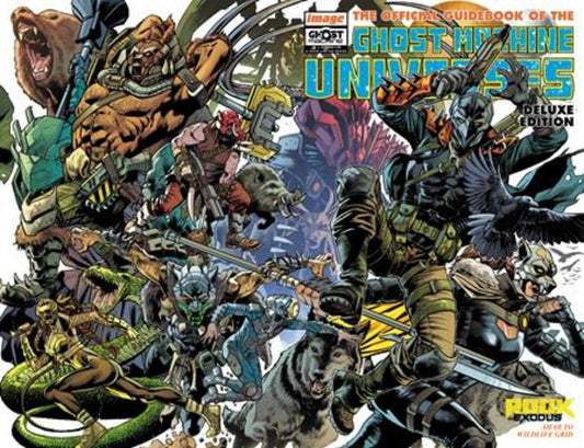 Ghost Machine The Official Guidebook #4 (Of 5) Cover B Bryan Hitch & Brad Anderson Wraparound Variant