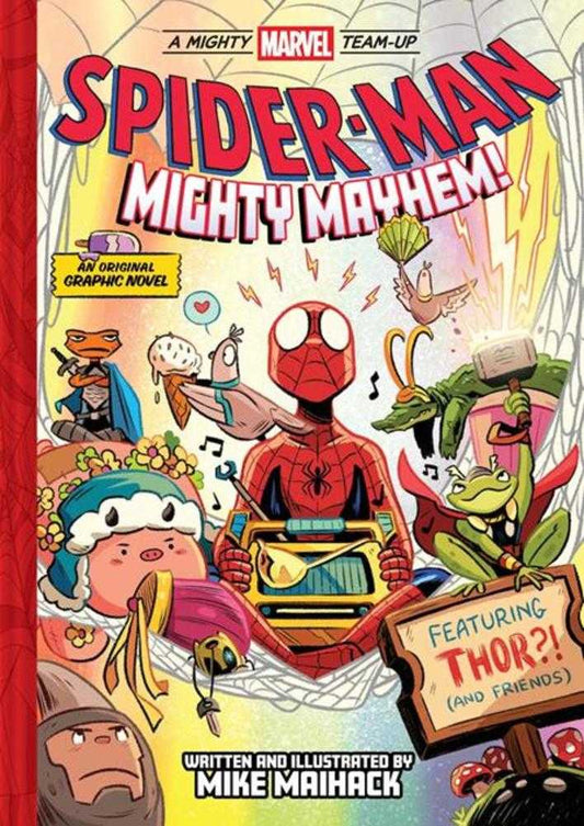 Spider-Man Mighty Mayhem Hardcover (A Mighty Marvel Team Up)