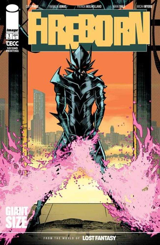 Fireborn #1 2nd Printing Cover B Patrick Mullholand Foil Absolute Batman Homage Variant