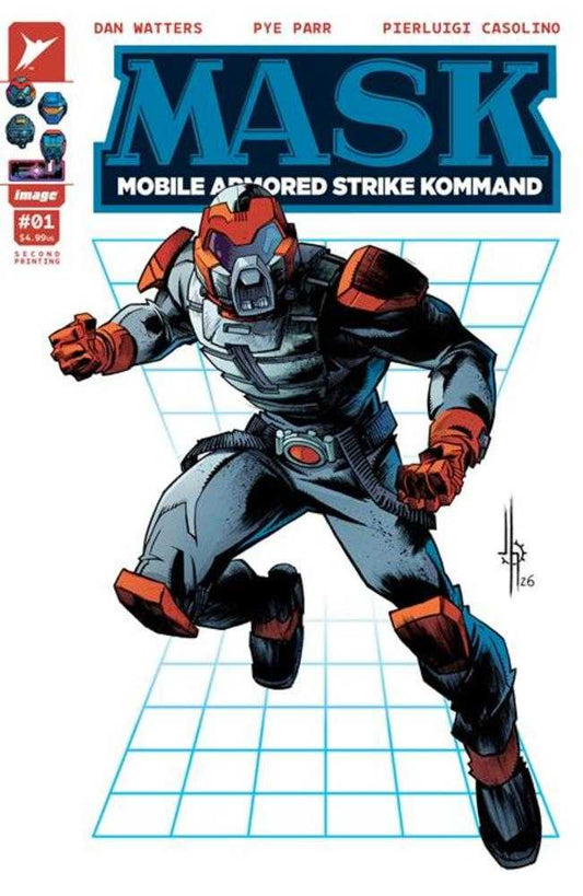 Mask #1 2nd Printing Cover A Jason Howard